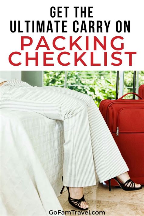Ultimate Carry On Packing List What To Pack For Your Trip Abroad Don T Miss The Essential