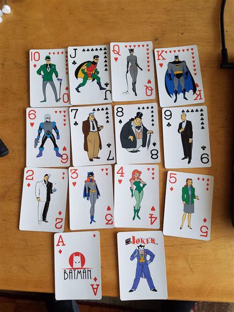Great savings & free delivery / collection on many items. I found a pack of playing cards from Batman the animated series. : mildlyinteresting