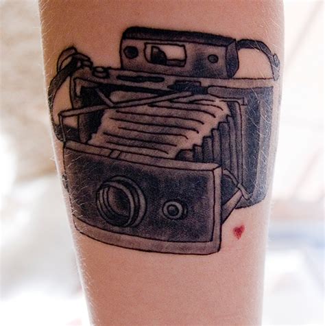 Polaroid Land Camera 100 Tattoo Camera Tattoos Camera Tattoo Camera