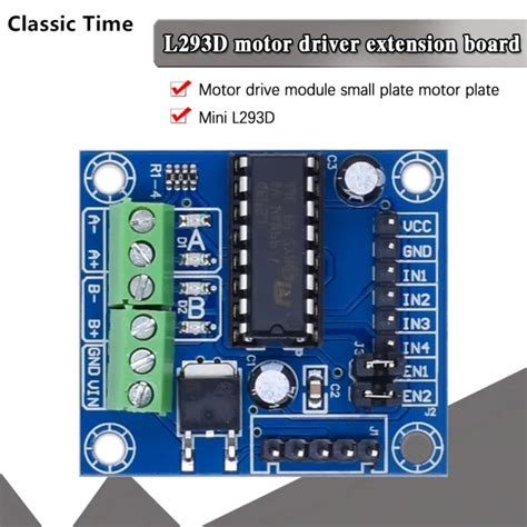 Mini 4ch 4 Channel Motor Drive Driver Shield L293 L293d Expansion Board