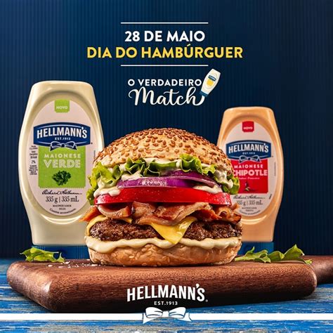 Dia do Hambúrguer Hellmann s estreia campanha O Verdadeiro