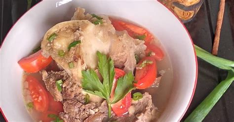 In indonesian language nasi means (cooked) rice and tim means steam. Sup Sumsum - Sop Sumsum Mak Nyuss Andalan Pak Tardja ...