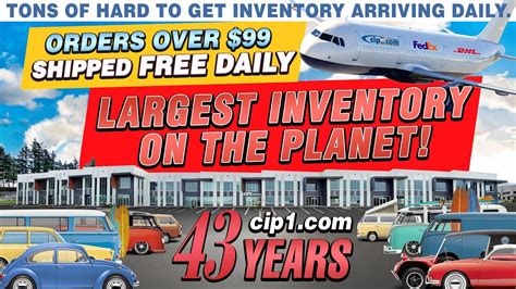 Largest Inventory On The Planet Of Vintage Vw Parts 2021 Cip1