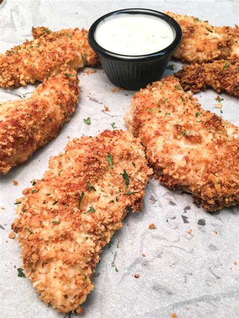 Baked Buttermilk Chicken Strips Back To My Southern Roots