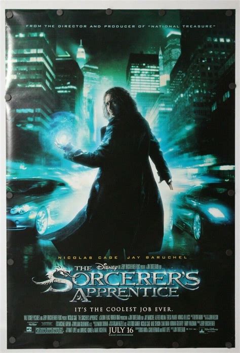The Sorcerers Apprentice 2010 Double Sided Original Movie Poster 27 X