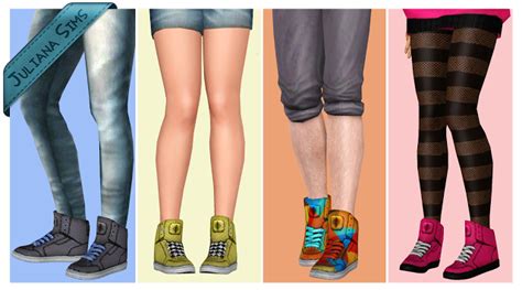 My Sims 3 Blog Zika Sneakers By Juliana
