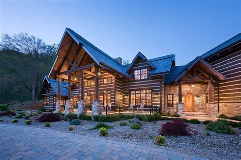 Appalachian Log And Timber Homes Rustic Design For Contemporary Living