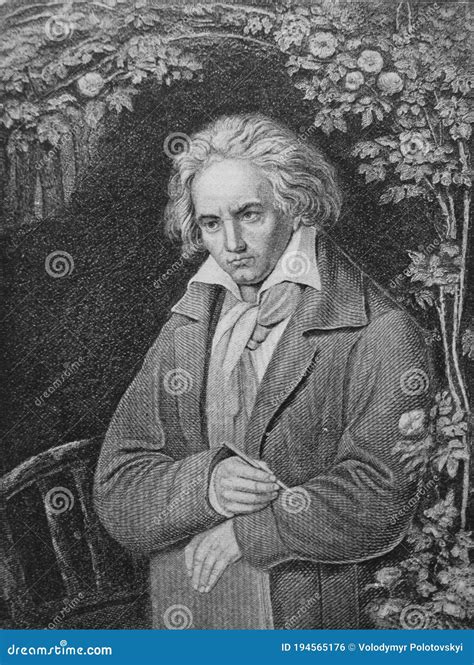 Ludwig Van Beethoven Was A German Composer And Pianist In The Old Book