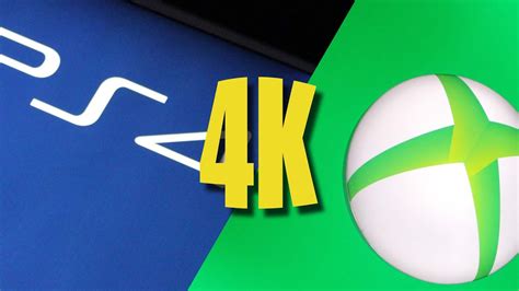 4k Xbox One And Ps4 Coming Later This Year Youtube