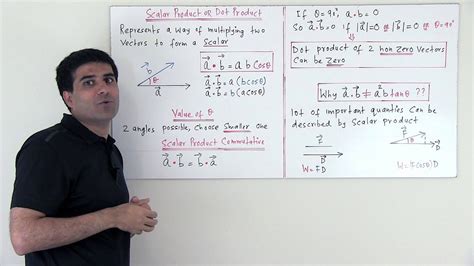 The scalar quantities are those representable by a numerical scale, in which each specific value accuses a greater or lesser degree of the scale. 5. Scalar Product or Dot Product (Hindi) - YouTube