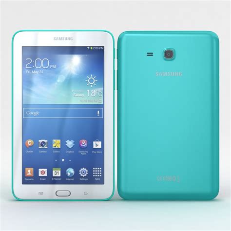 Samsung Galaxy Tab 3 3d Model