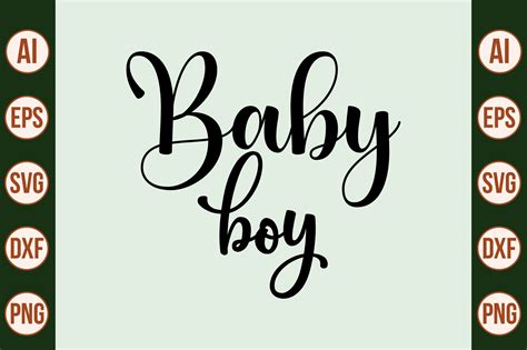 Baby Boy Svg By Orpitabd Thehungryjpeg