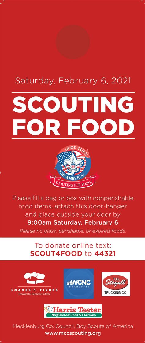 Donate Now Scouting For Food 2021 By Loaves And Fishesfriendship Trays