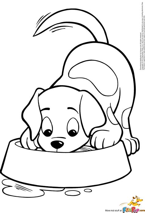 Free kitty and puppys coloring pages