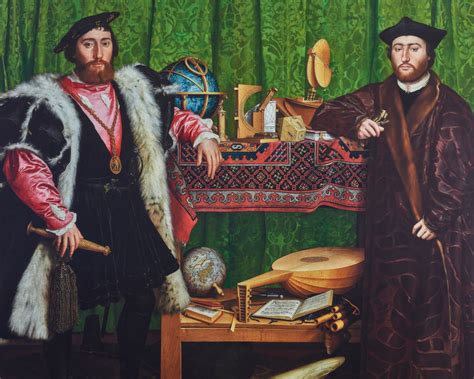 Hans Holbein The Younger The Ambassadors Ng2a Heni Leviathan