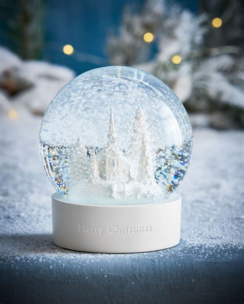 Wedgwood 2018 Snow Globe Neiman Marcus