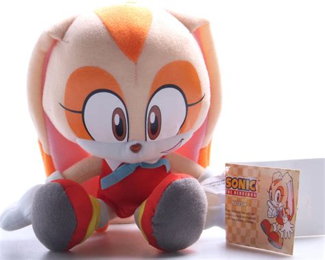 Great Eastern Sonic The Hedgehog Cream The Rabbit Plush