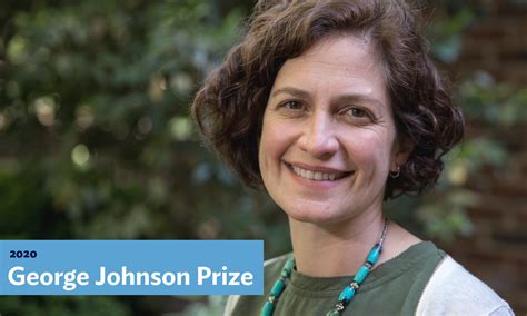 Elizabeth Olson Is Awarded The George Johnson Prize Institute For The