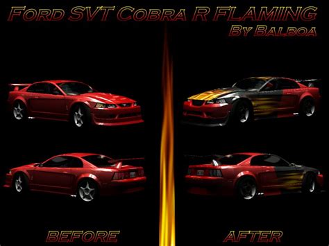 Ford Mustang Cobra R Flaming Photos Need For Speed Hot Pursuit
