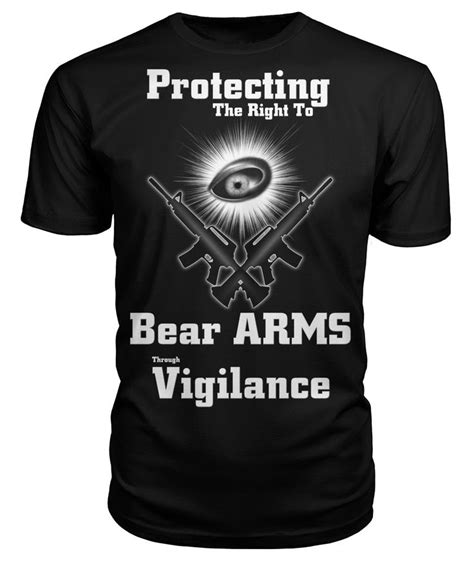 Protecting The Right To Bear Arms Tshirt Bear Arms T Shirts With