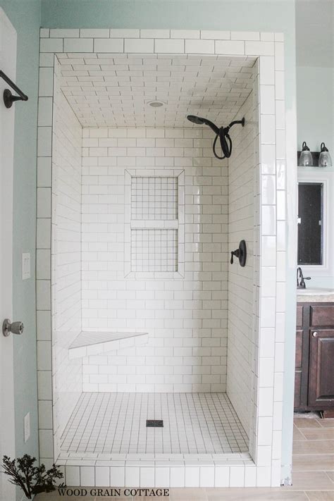 32 rustic to ultra modern master bathroom ideas to inspire your next renovation. New Master Bathroom Tile - The Wood Grain Cottage