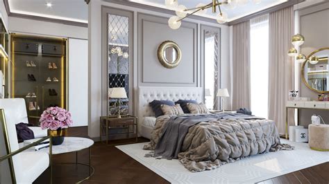 How to make a neoclassical room. The neoclassical style bedroom 3D model | CGTrader