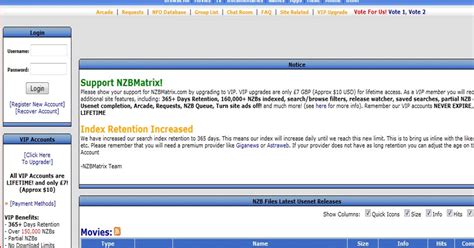 Nzbmatrix Review Best Nzb Sites Reviewed