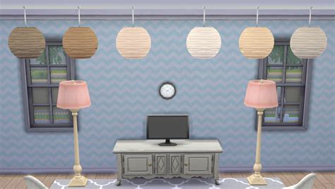 My Sims 4 Blog Lantern Recolors By Moonlightelf