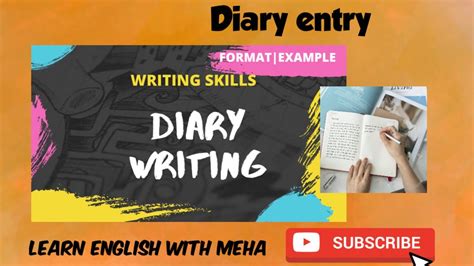 How To Write Diary Entry One Video With Full Explanation Youtube