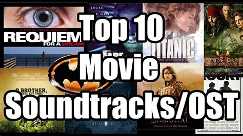 Top 10 Movie Soundtracksscores Youtube