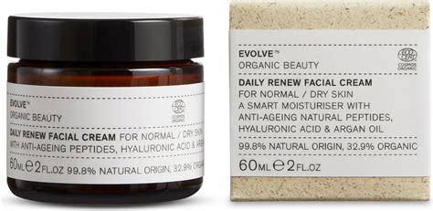 Evolve Organic Beauty Daily Renew Facial Cream Ecco Verde Onlineshop