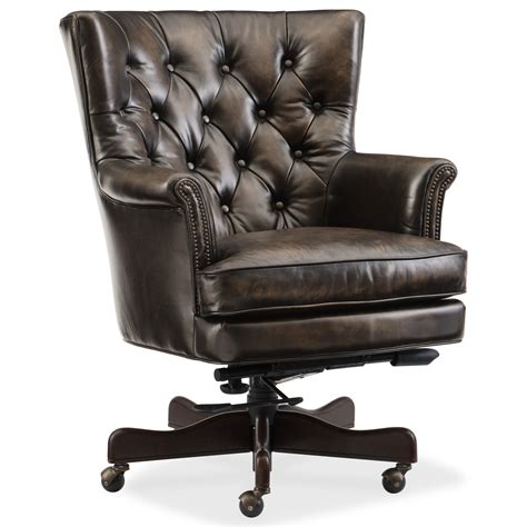 Hooker Furniture Executive Seating Theodore Leather Home Office Chair