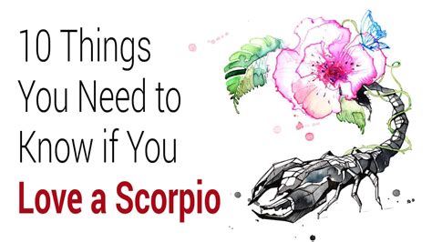 10 Things You Need To Know If You Love A Scorpio
