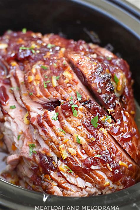Therefore, in a convection oven, you can cook your meatloaf at 325°f and the cooking times will change as follows: Crock Pot Ham Recipe - Meatloaf and Melodrama