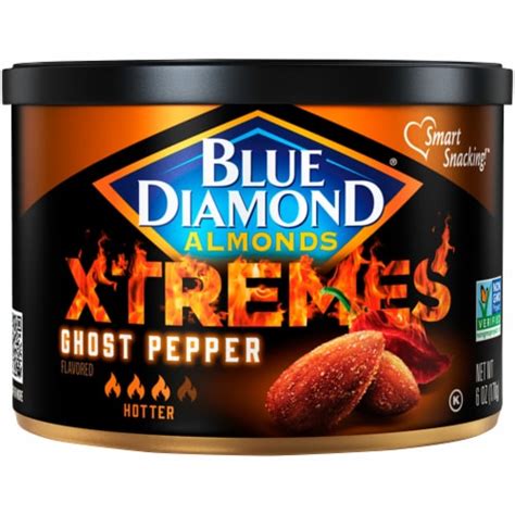 Blue Diamond Xtremes Ghost Pepper Almonds 6 Oz Frys Food Stores