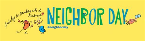 ‘neighbor Day Encourages Random Acts Of Kindness Aging And Disability