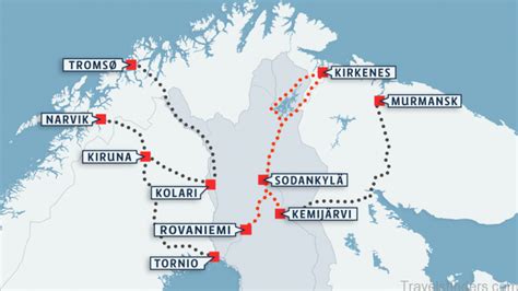 Travel To Lapland Where Is Lapland Lapland Map Travelsfinderscom