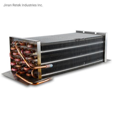 Refrigeration Copper Tube Fin Type Air Cooled Cooling Condenser China
