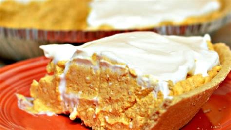 Your thanksgiving won't be complete without this recipe. No-Bake Pumpkin Cheesecake Pie Recipe - Allrecipes.com