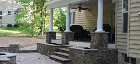 Patio And Front Steps Hardscapes Phillips Landscape Group