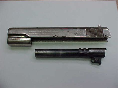 Colt 1911 A1 Nickel Slide And Barrel