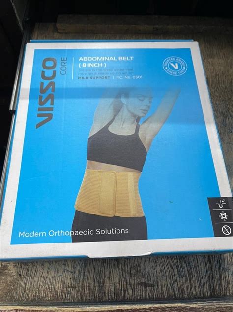 Cotton Vissco Core Abdominal Belt For Back Support Size 8 Inch At Rs 435piece In Indore