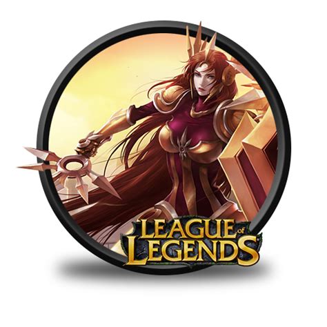 Leona Chinese Atrwork Icon League Of Legends Iconset