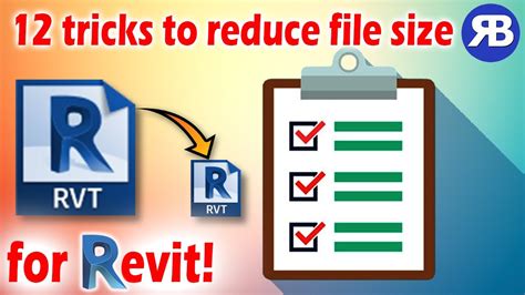 Simple Tricks To Reduce Revit File Size Youtube