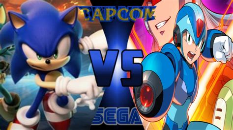 Sonic Vs Megaman X Sega Vs Capcom By Jonatan55484 On Deviantart