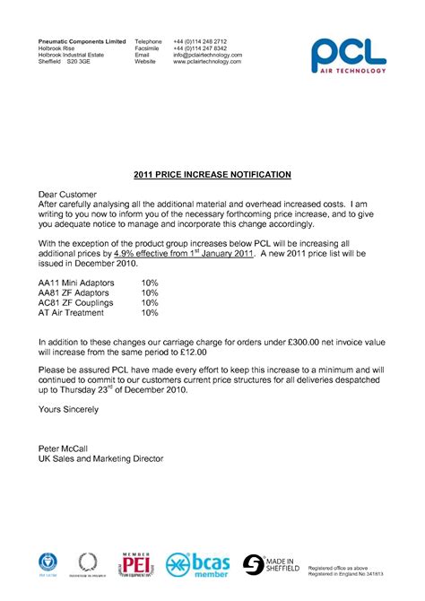 Maybe you would like to learn more about one of these? How to Let Customers Know About a Price Increase (Without ...