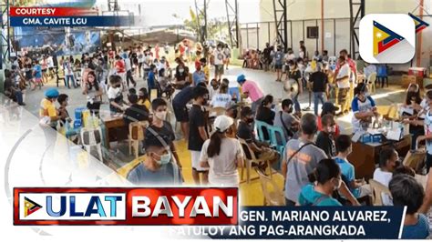 Ulatbayan Mobile Resbakuna Sa Gen Mariano Alvarez Cavite Patuloy Ang Pag Arangkada
