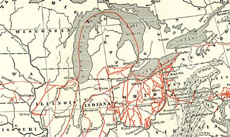 Underground Railroad Map The African Americans Many Rivers To Cross