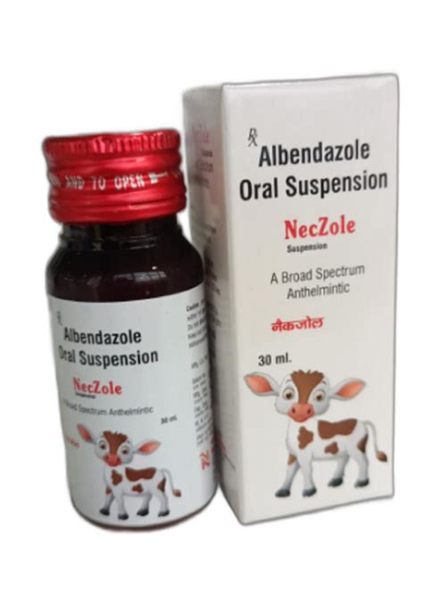 Albendazole A Broad Spectrum Anthelmintic Oral Suspension For Cattle