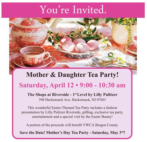 Mother And Daughter Easter Tea Party Tickets Sat Apr 12 2014 At 900